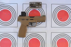 Photo of range results