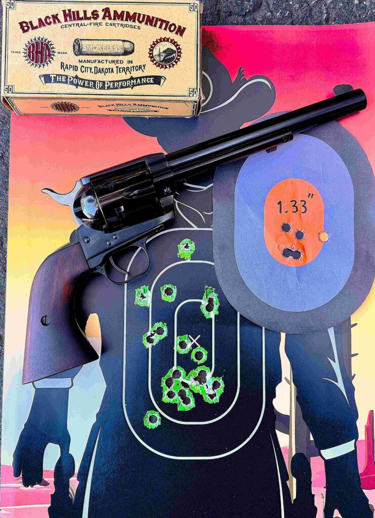 Range and target results 