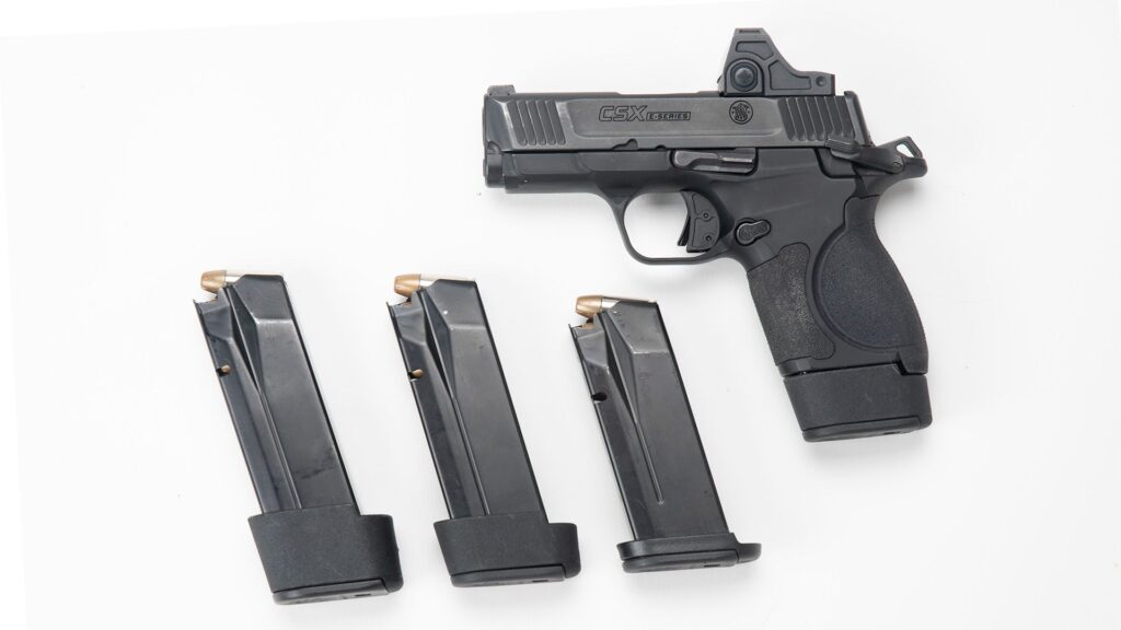 Photo of CSX with magazine options