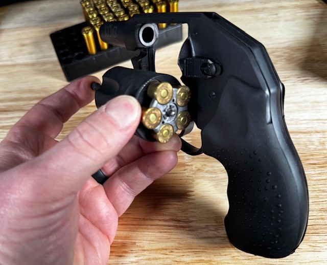 photo of the boomer loaded