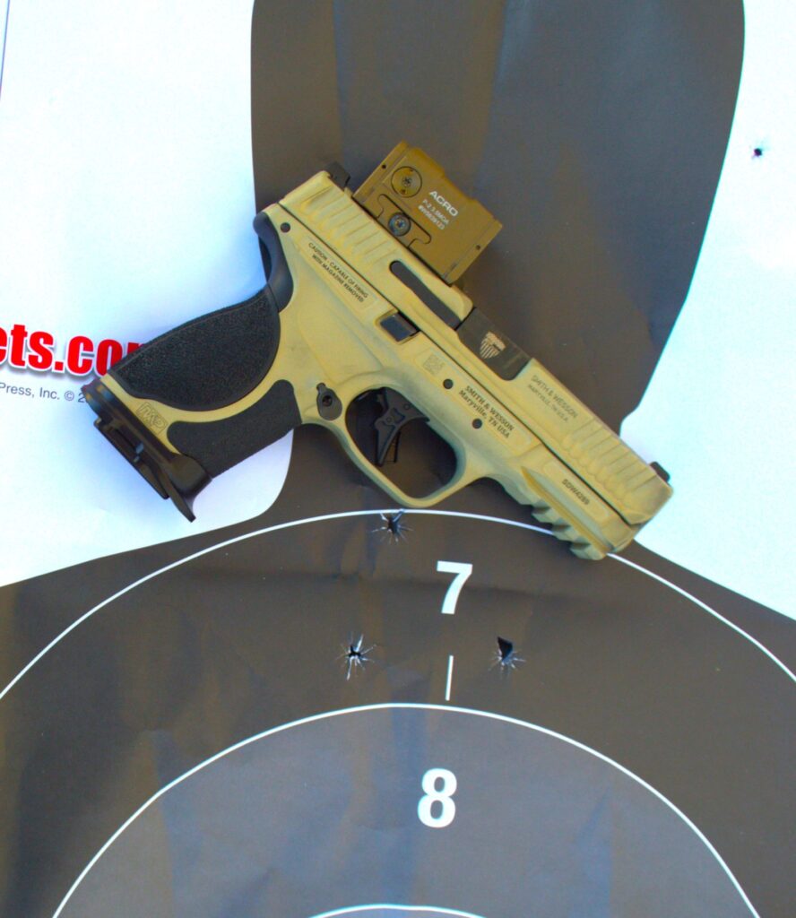 shooting results from 25 yards out
