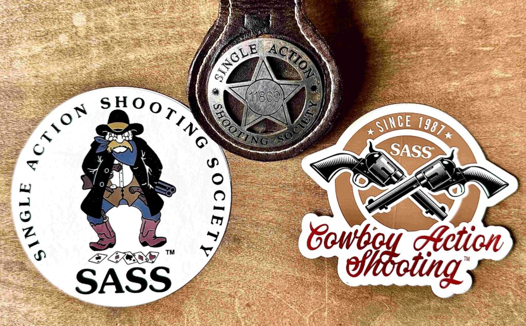 Cowboy action badges